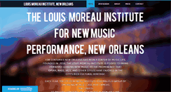 Desktop Screenshot of louismoreauinstitute.org